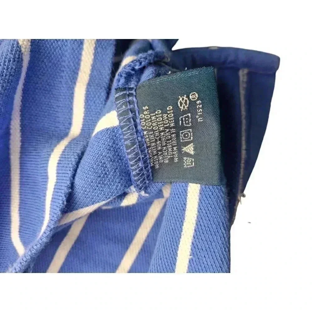 Baby Boy 9 MONTH Ralph Polo Lauren Shirt blue & white Nautical